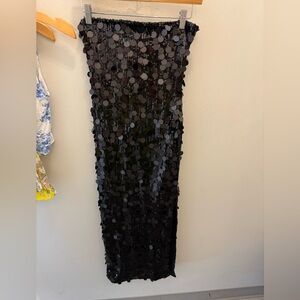 Holiday party dress of your dreams, new Black Sequin dress